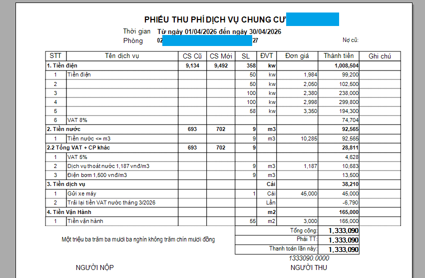 Phần Mềm Quản Lý Chung Cư TOPSOFTLAND - Ảnh 4