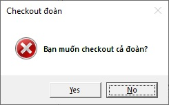 Xác nhận Checkout đoàn