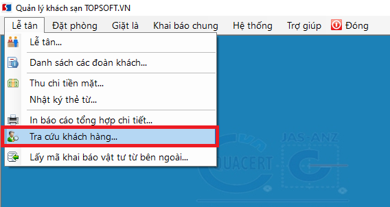 Tra cứu khách hàng